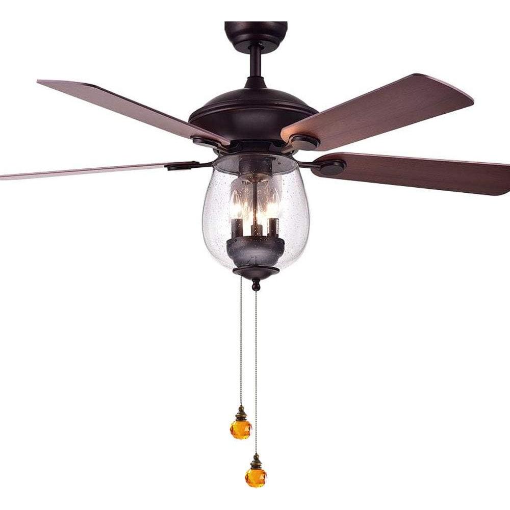 Cadena de Tirar para Ventilador de Techo DAYONE 30.48 cm Marrón Oscuro 2Pack