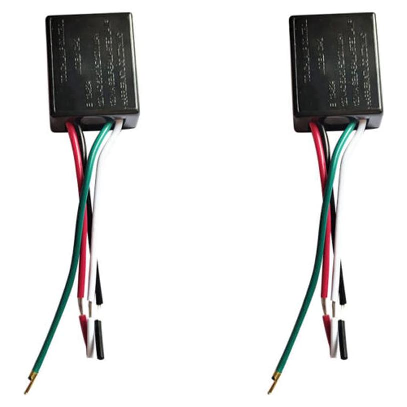 Interruptor Táctil SaiDian 2 Pcs 120V Regulador de Luz LED