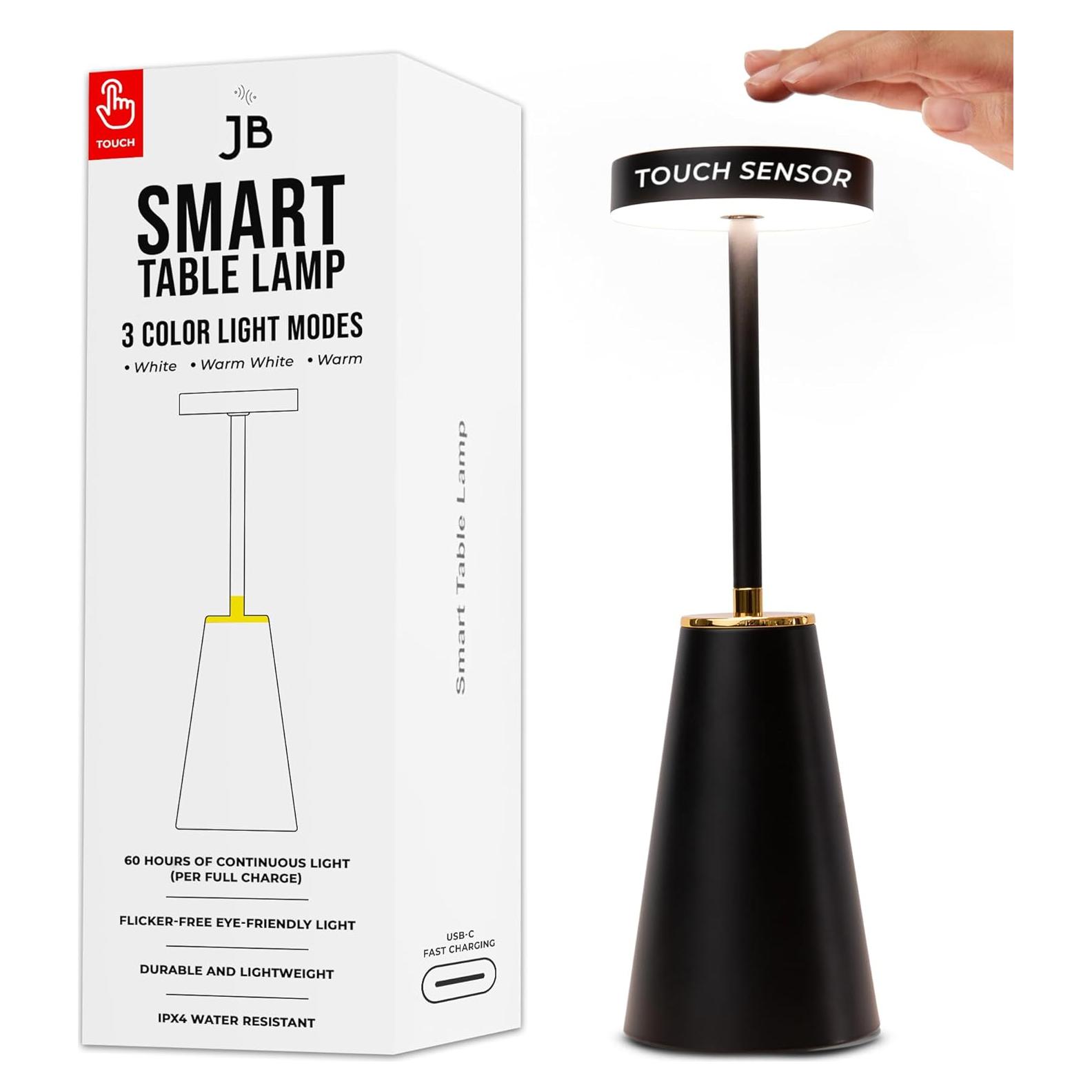 Lámpara de Mesa Inalámbrica LED Joyful - Recargable USB-C 30cm