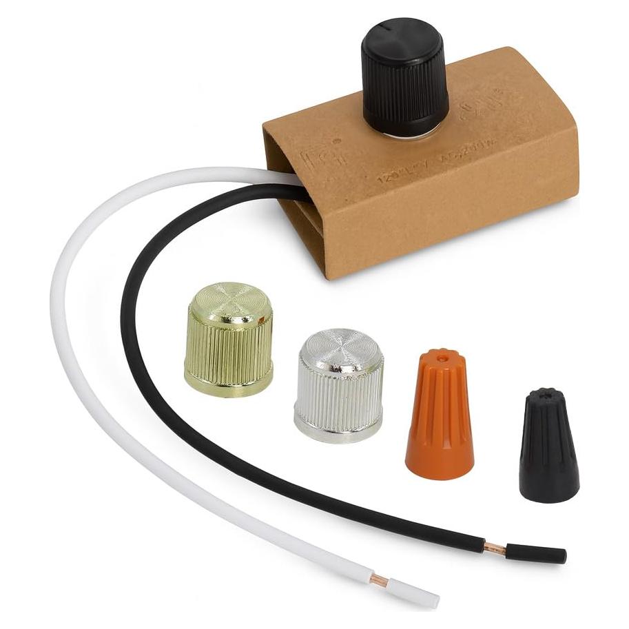 Interruptor Regulador 200W Ketofa para Lámparas Incandescentes