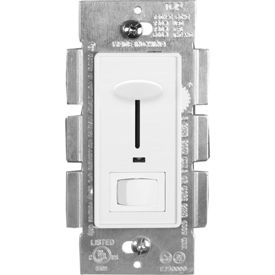 Interruptor Regulable Eléctrico Maxxima MEW-DM621 - 600W, Luz Azul