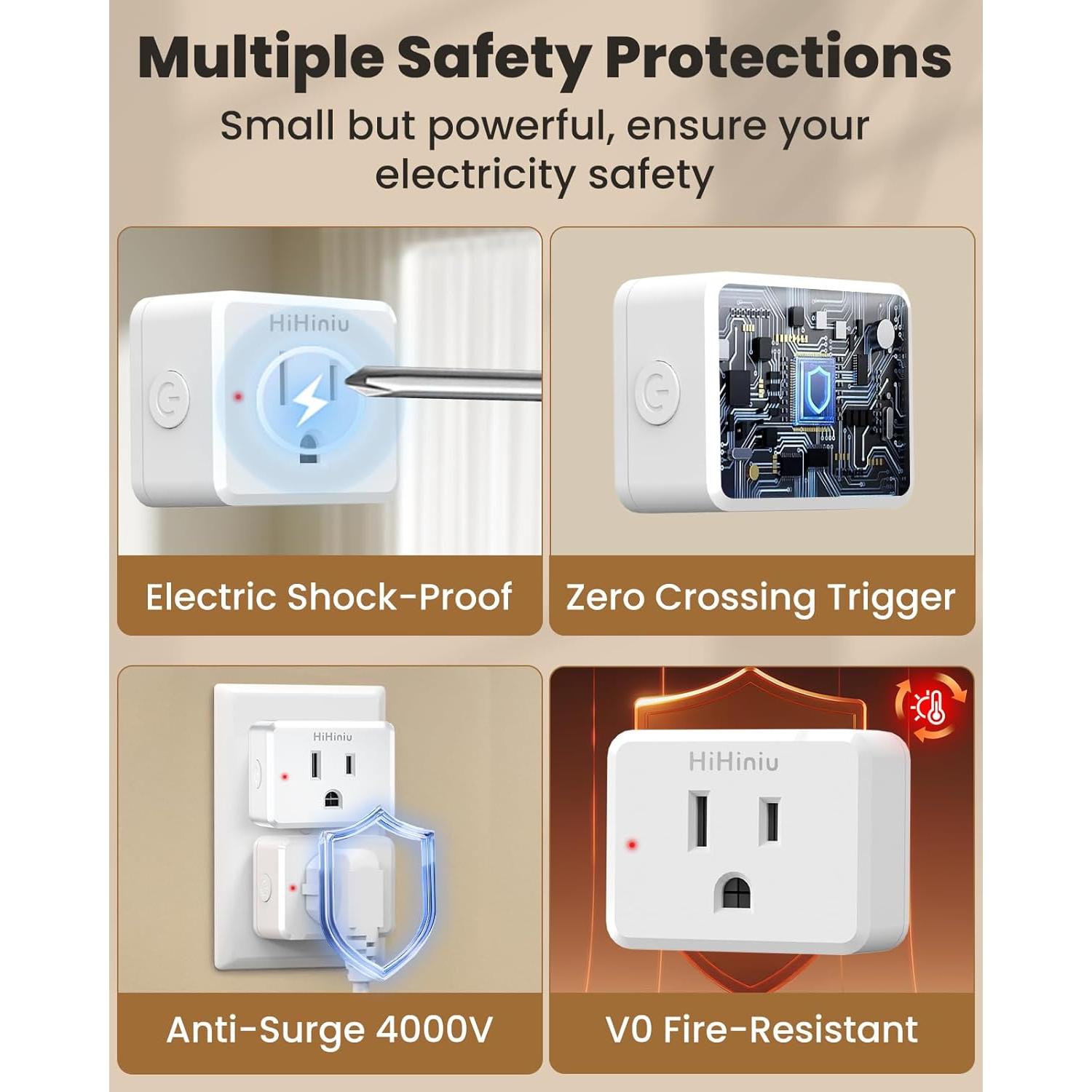 Interruptor de Luz Inalámbrico HiHiniu SW-AK1, 300 Pies RF