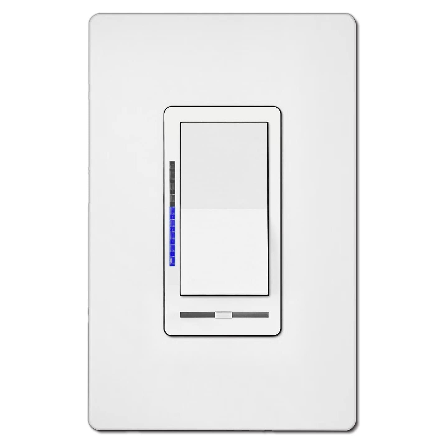 Interruptor Regulador Digital BESTTEN con LED, 150W, Blanco