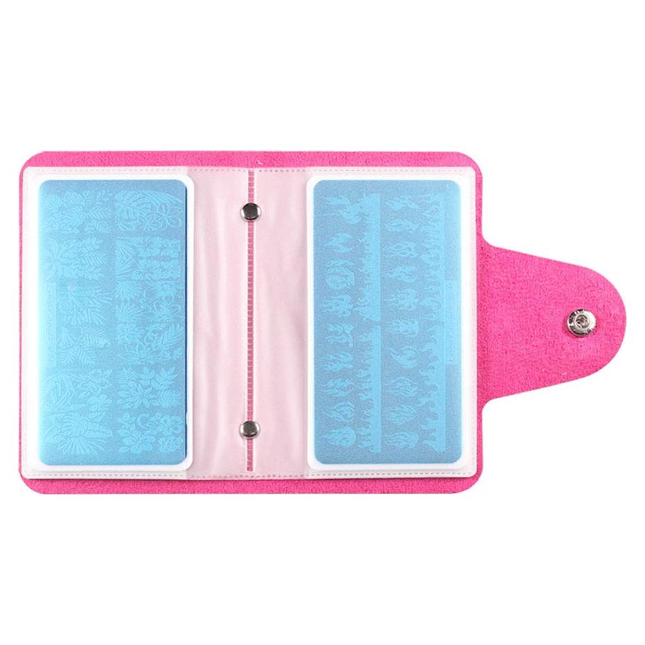 Estuche de Placas de Estampado de Uñas HaiQiang - 20 Ranuras