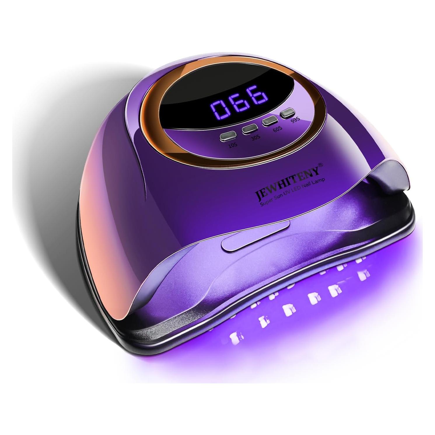 Secador UV para Uñas en Gel JEWHITENY Púrpura 300W