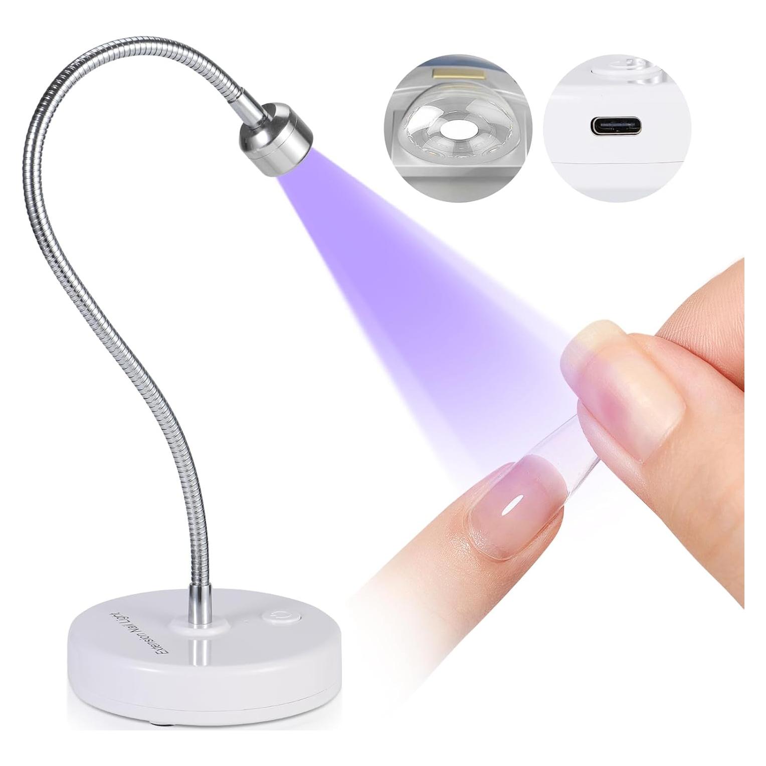 Lámpara UV SAVILAND 12W para Uñas de Gel - Secado Rápido