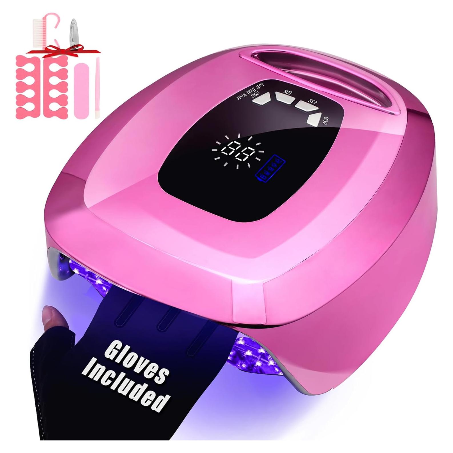 Secador de Uñas UV LED Inalámbrico ShineCai 108W Portátil