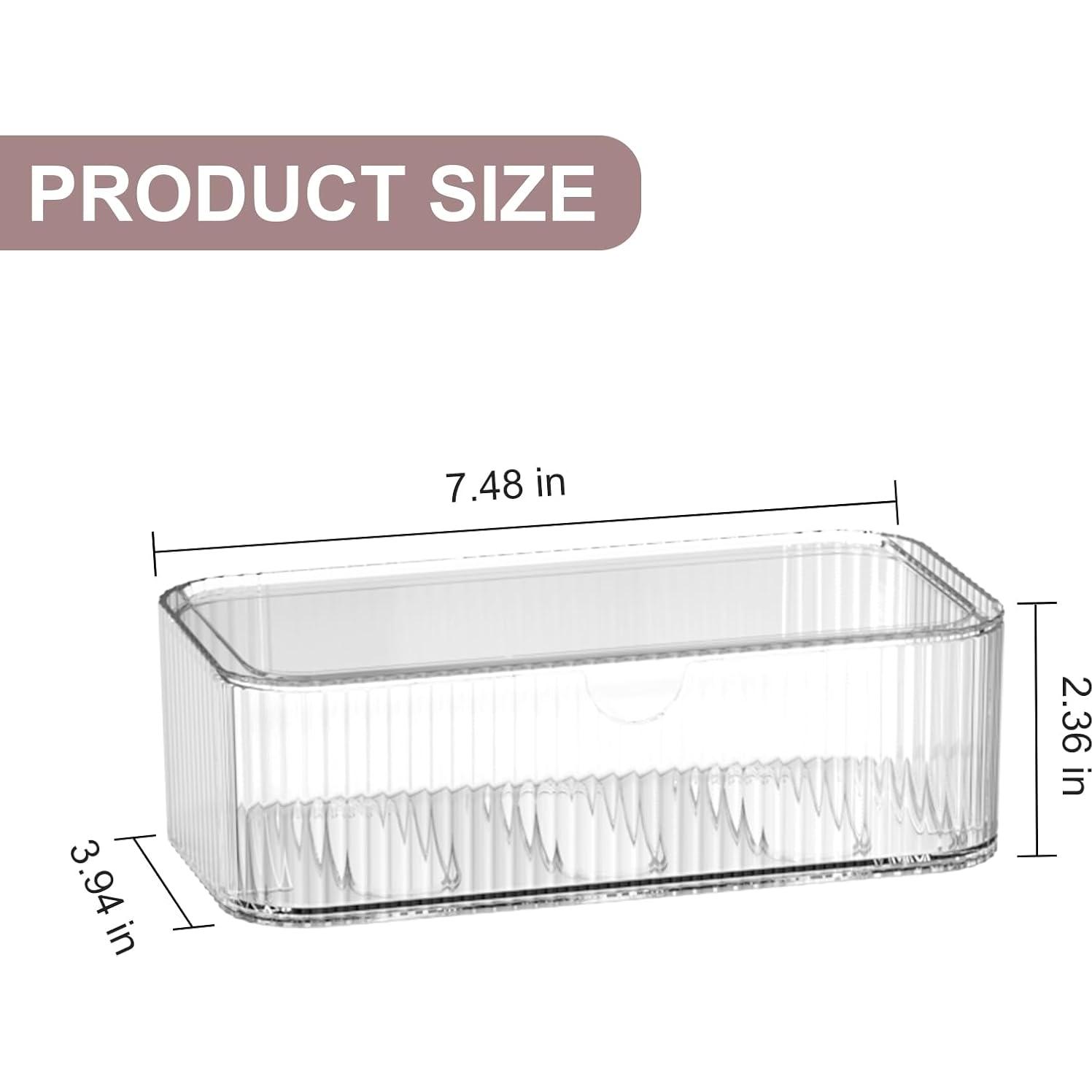 Organizador de Maquillaje Apilable Jywantful - 4 Cajones Acrílicos