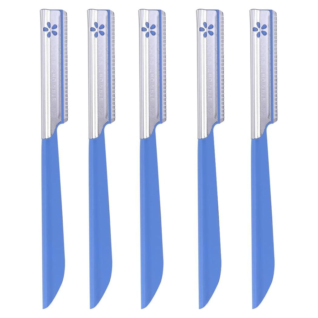 Set de 5 Corta Ceja Tinksky Azul - Acero Inoxidable