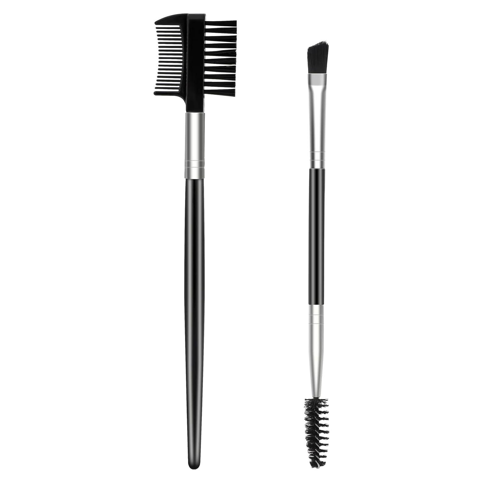 Set de 2 Cepillos de Cejas y Pestañas Qiifaiikooii