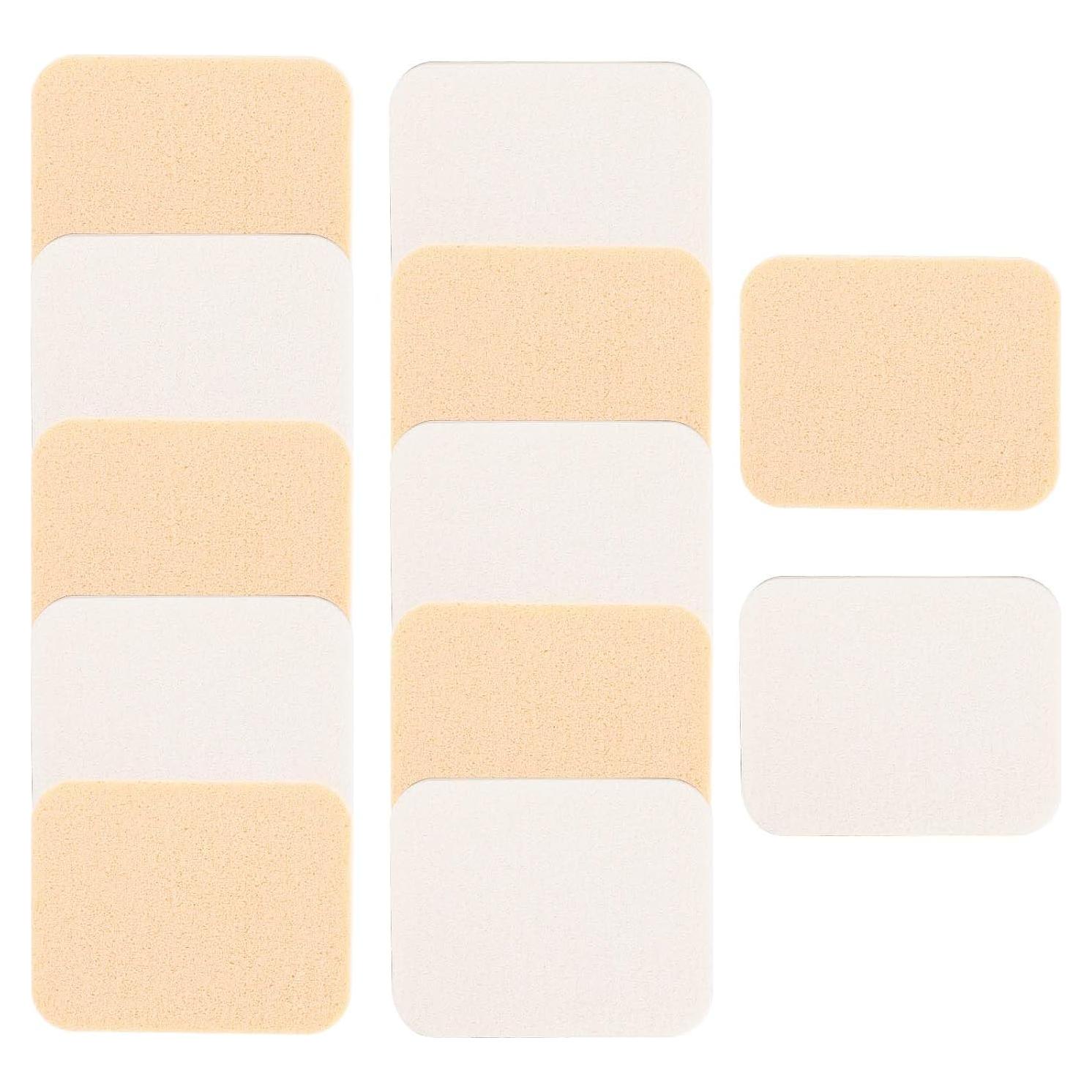 12 Esponjas de Maquillaje Sliverdew para Base y Polvos