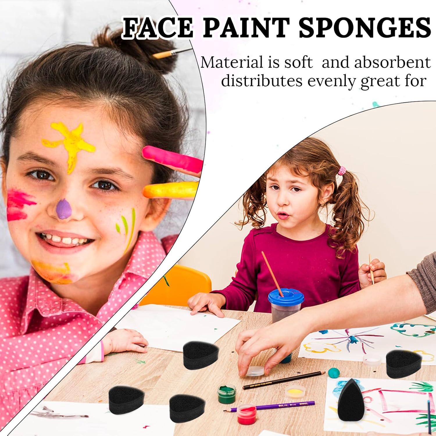 15 Esponjas de Pintura Facial Reutilizables WY LIGHTING 6x4x3 cm