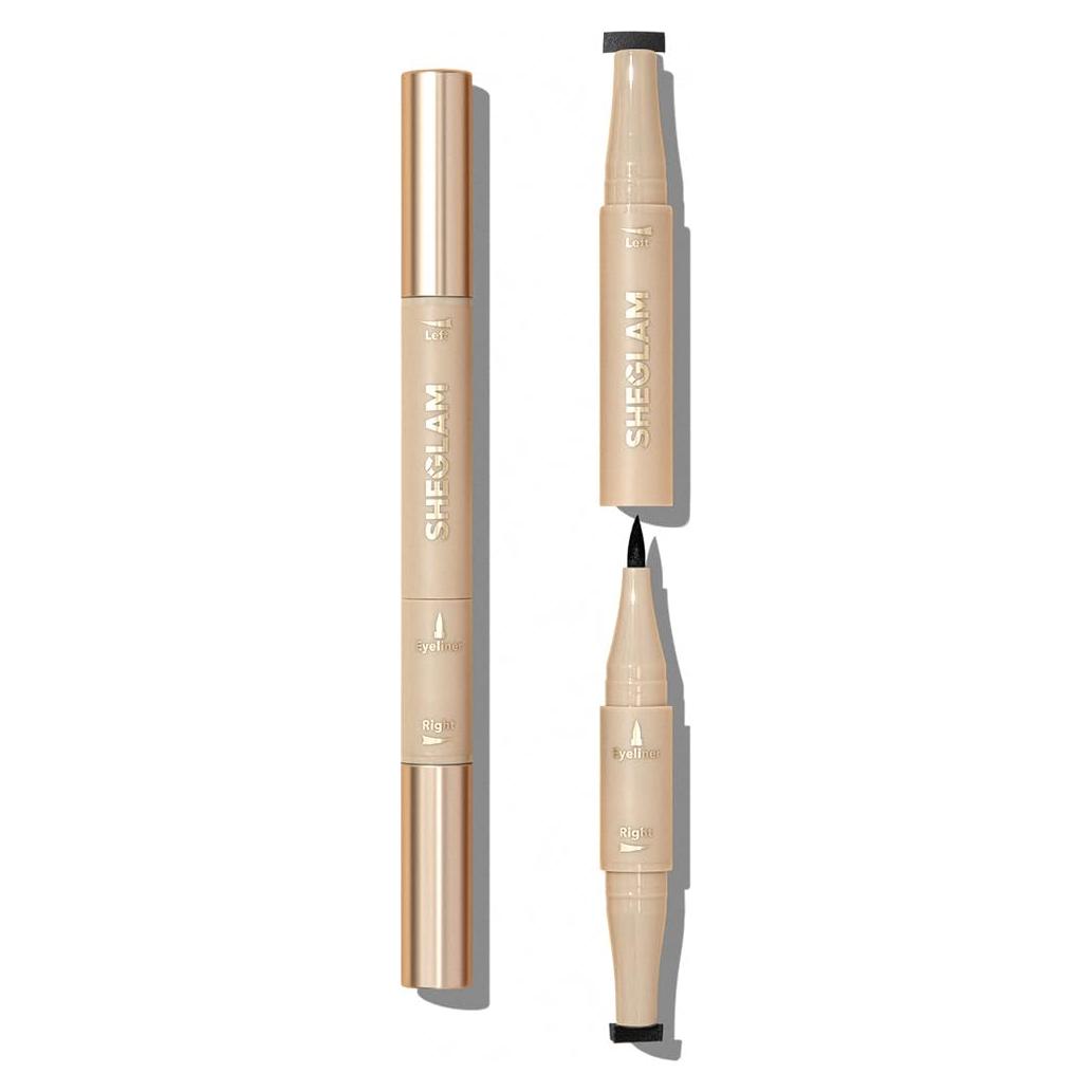 Delineador Líquido Impermeable SHEGLAM 3 en 1 Ojos Foxy