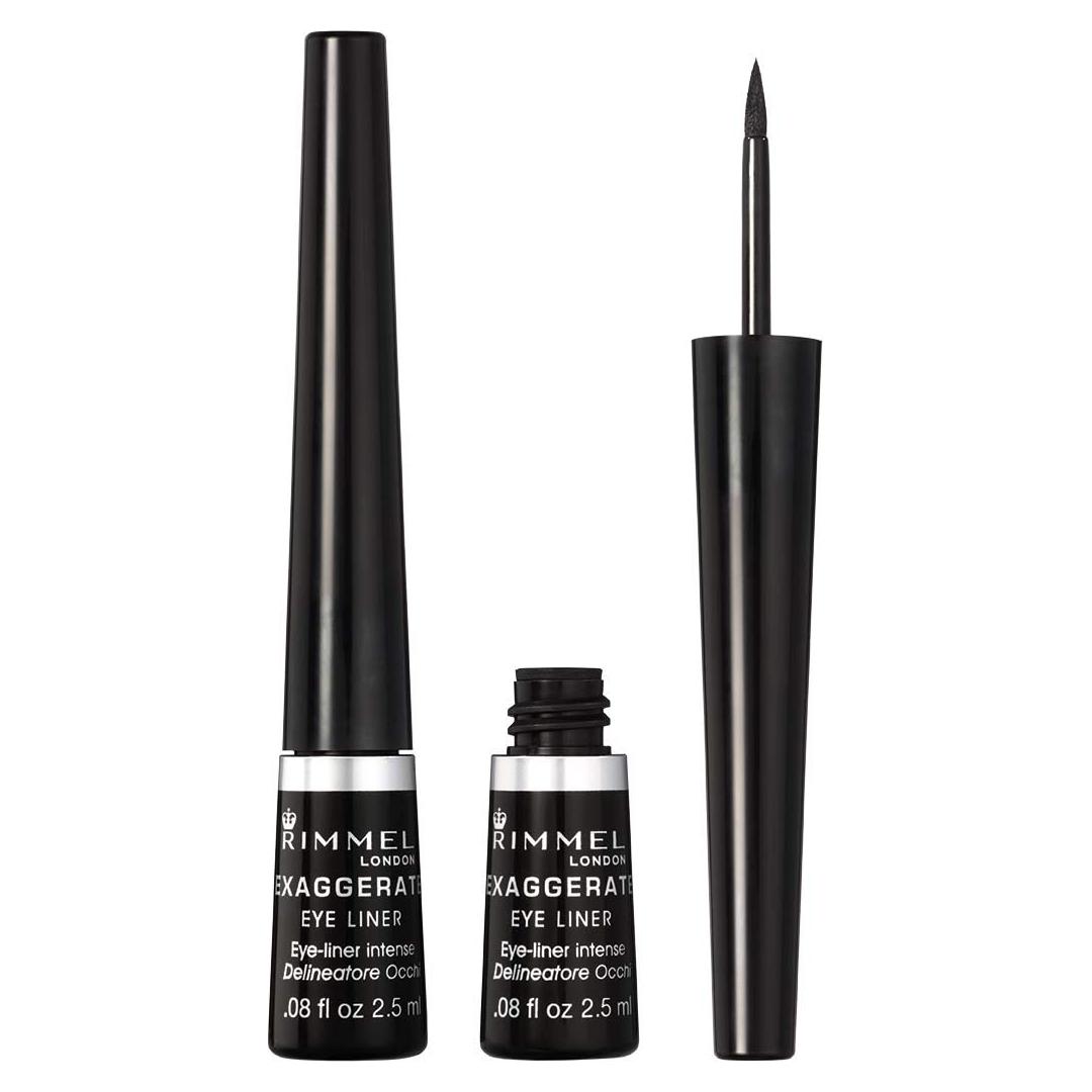 Delineador Líquido Rimmel London Scandaleyes 2.27ml Negro