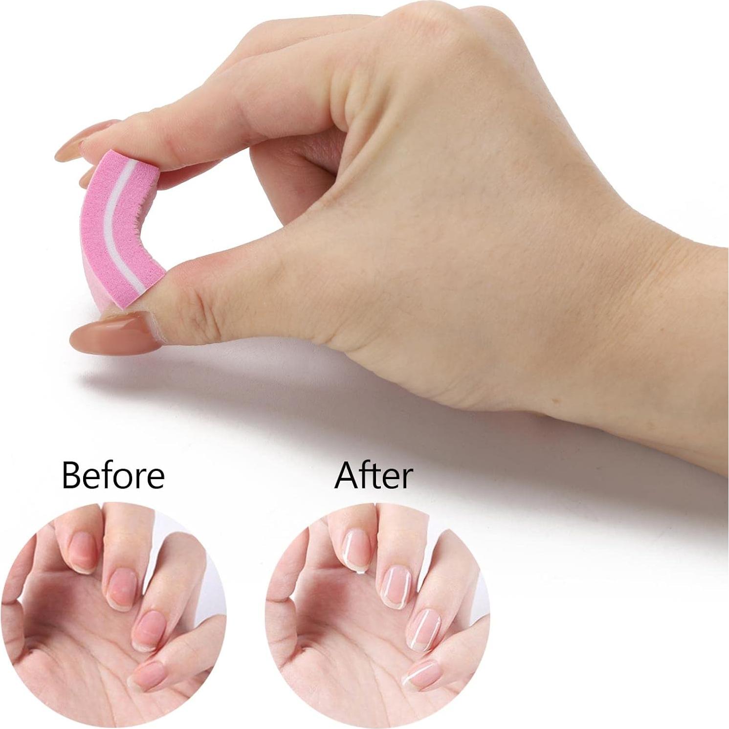 200 Piezas Mini Bloque de Pulido de Uñas acDesign Grano 100/180