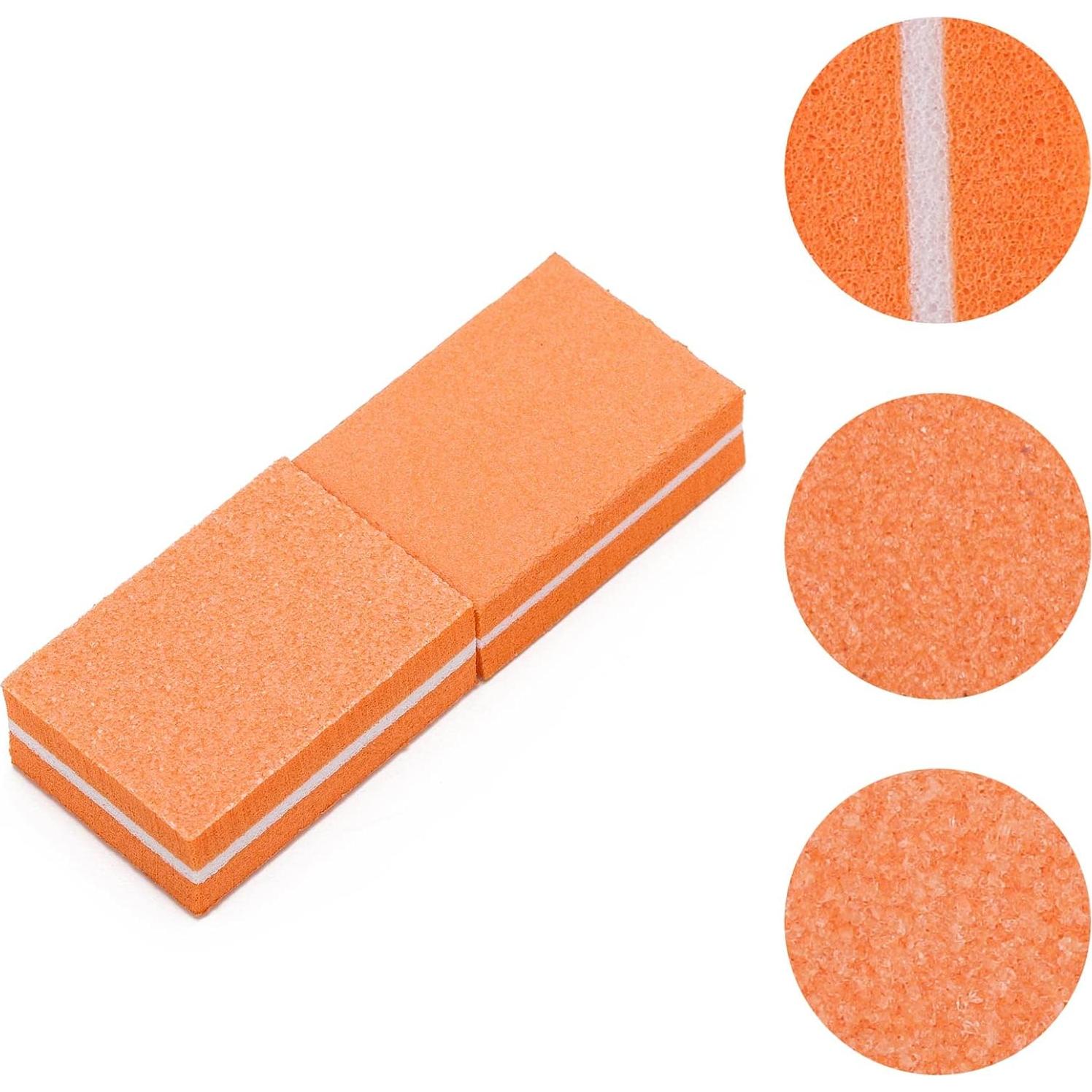 200 Piezas Mini Bloque de Pulido de Uñas acDesign Grano 100/180