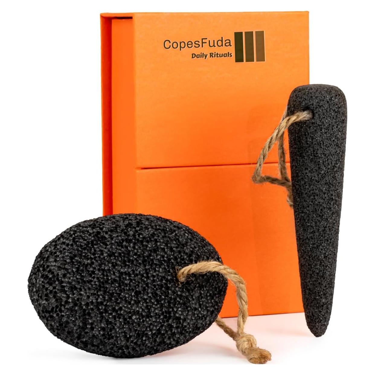 Set de Piedras Pómez Volcánicas CopesFuda - Exfoliantes para Pies