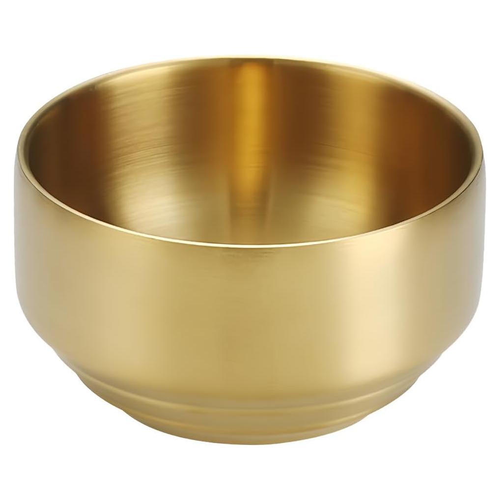 Organizador de Sujetapapeles Acero Inoxidable Dorado 10.5cm