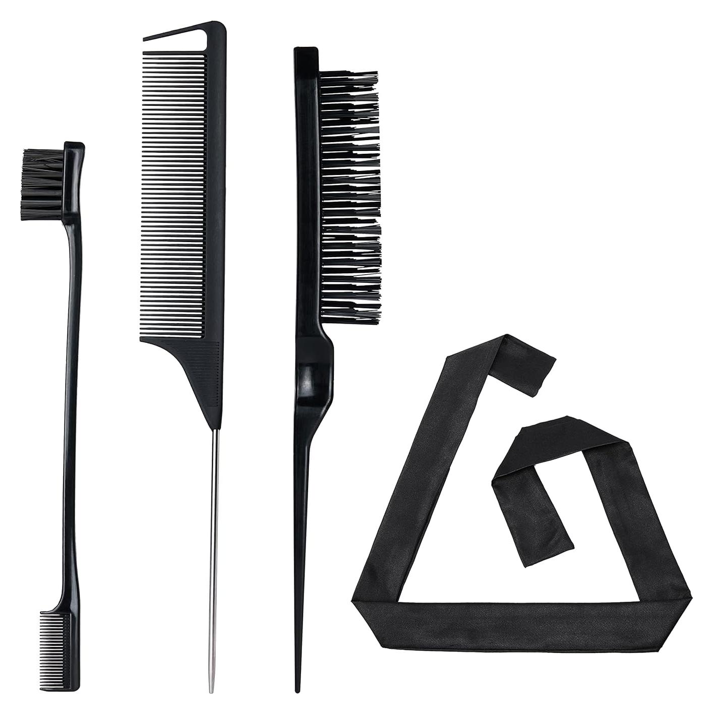 Juego de 4 Peines y Cepillos Mifeloy para Estilizar Cabello