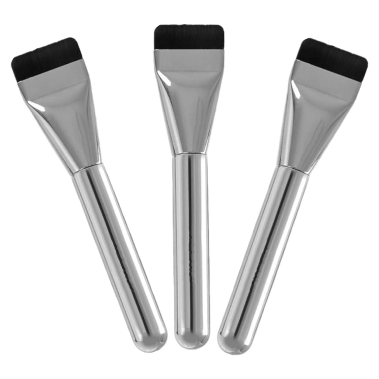 Set de 3 Brochas de Maquillaje Mezfrguo para Base Líquida