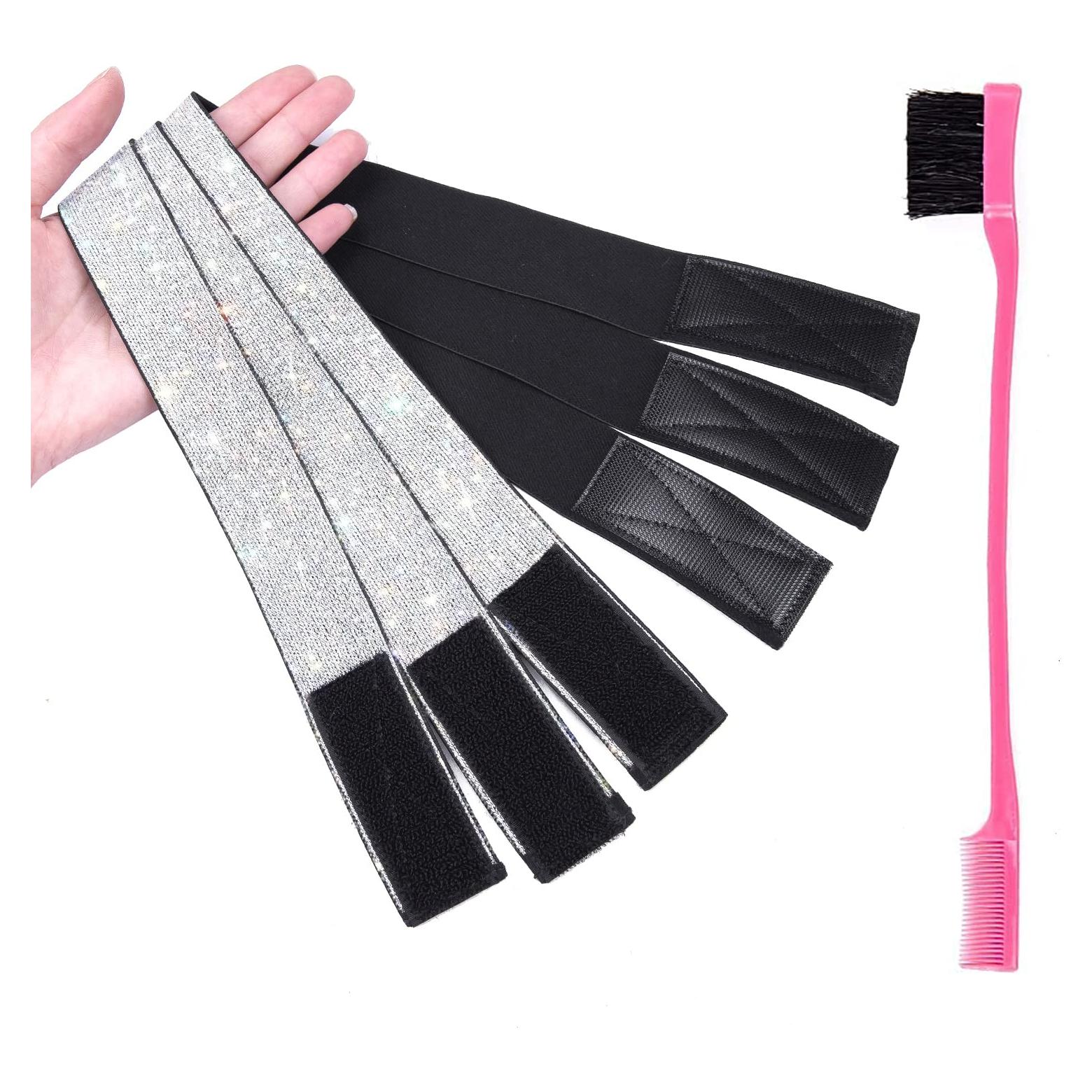 AliLeader 4Pcs Bandas Elásticas para Peluca y Cabello Bebé