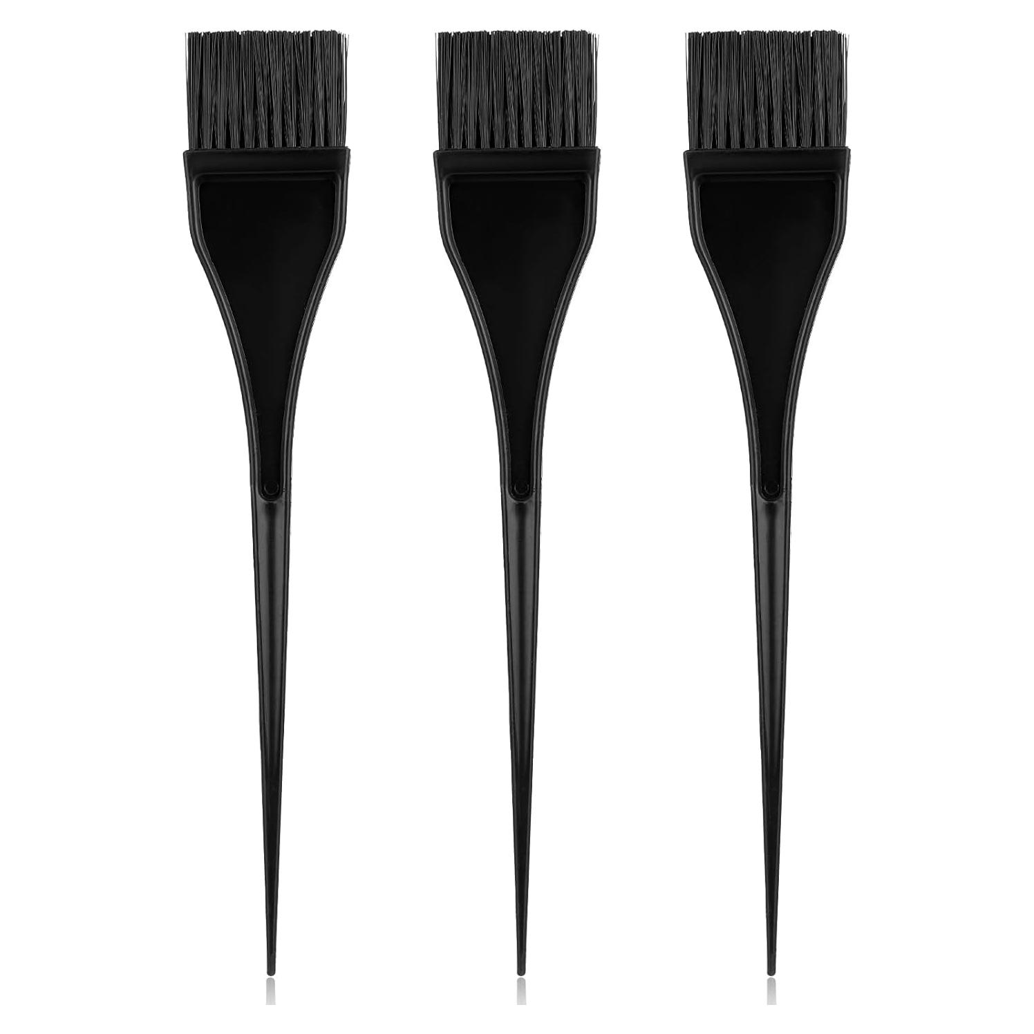 Set de 3 Brochas para Tinte de Cabello - Aplicación Profesional