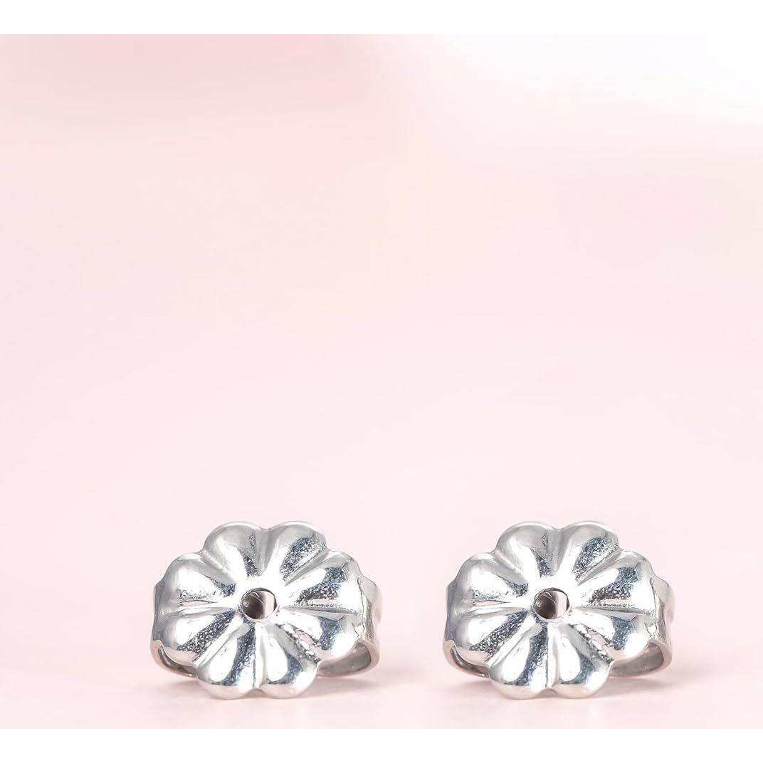 Respaldo de Pendientes de Titanio Puro Hipoalergénico 4PCS
