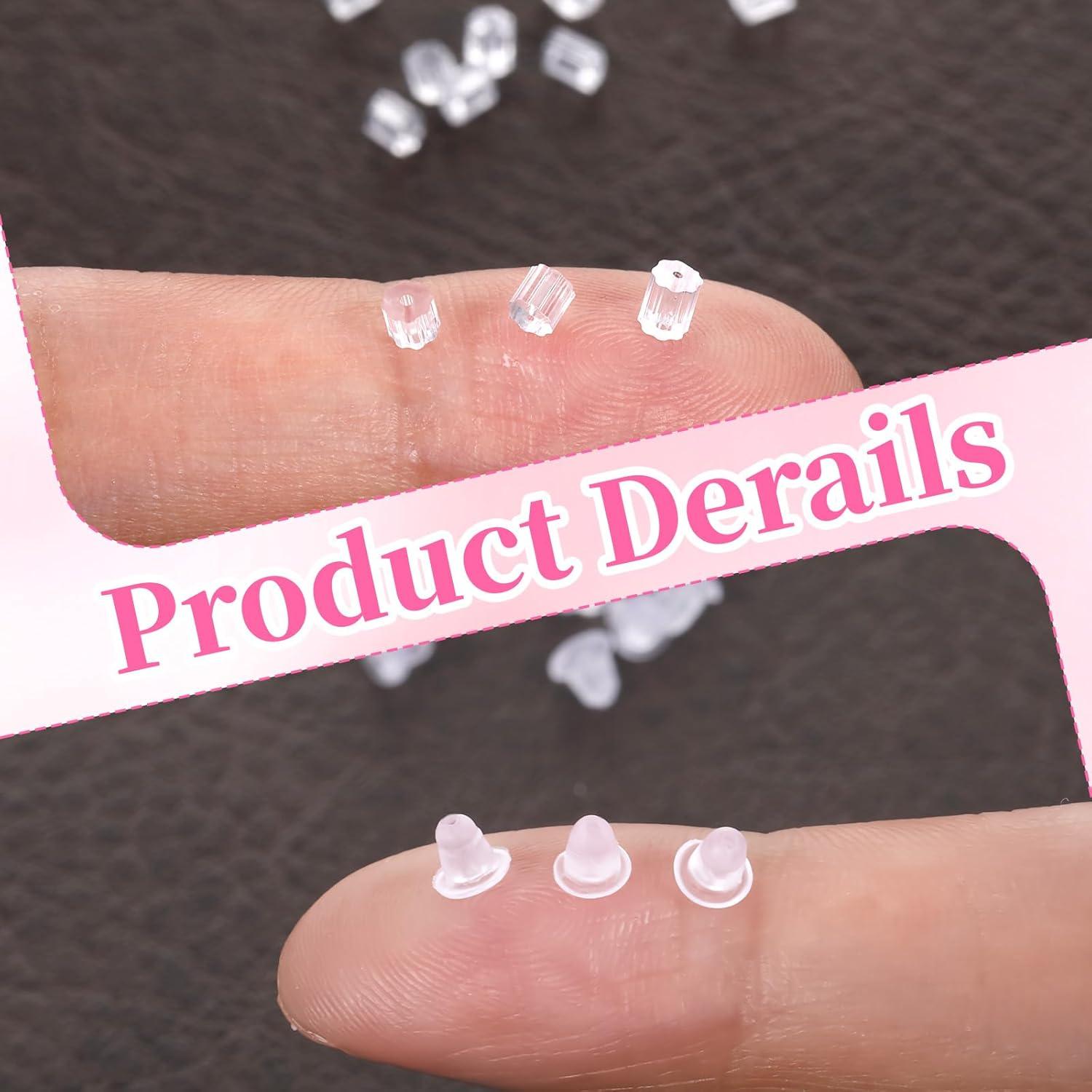 Tapones de Silicona Transparentes Aysatogc - 100 Piezas