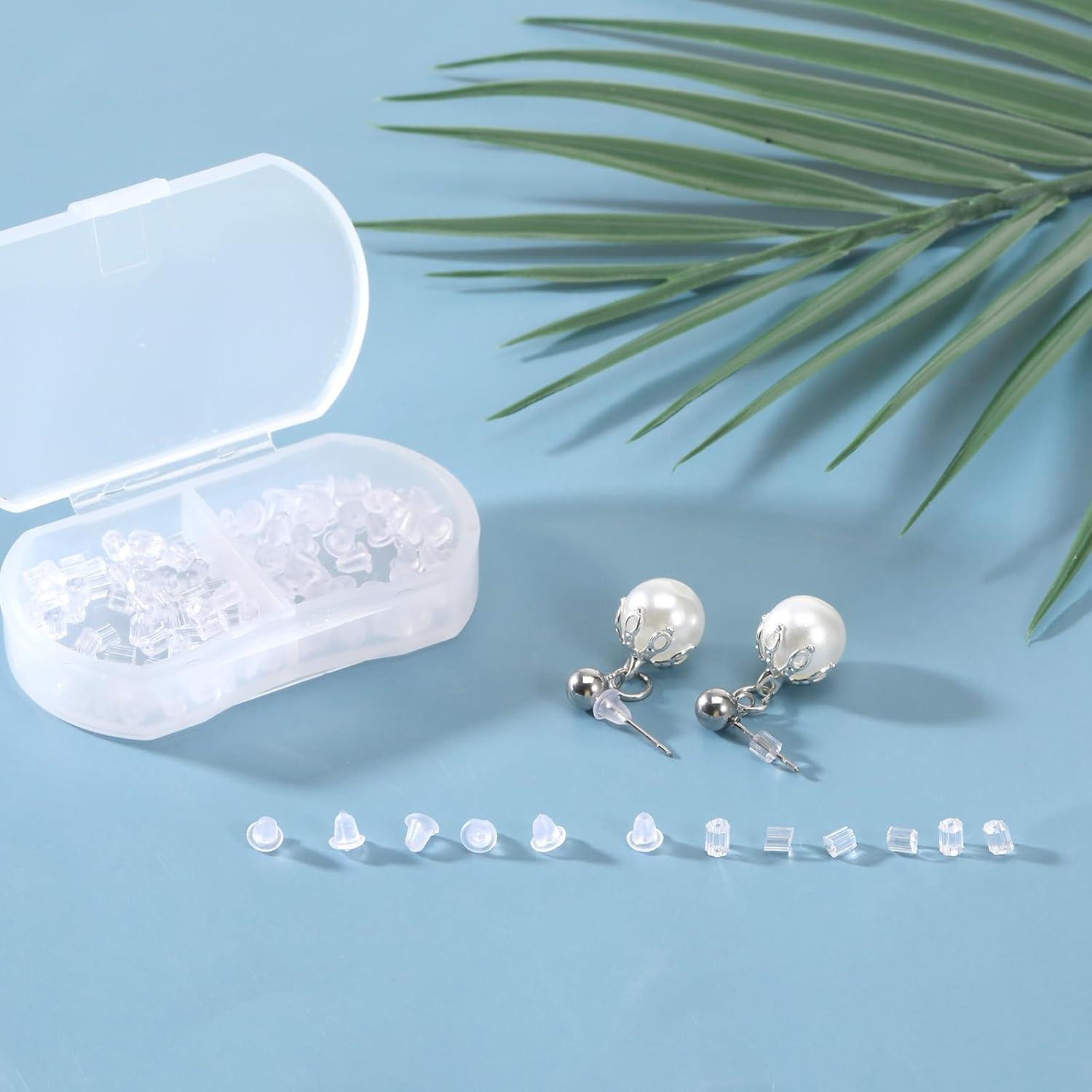 Tapones de Silicona Transparentes Aysatogc - 100 Piezas