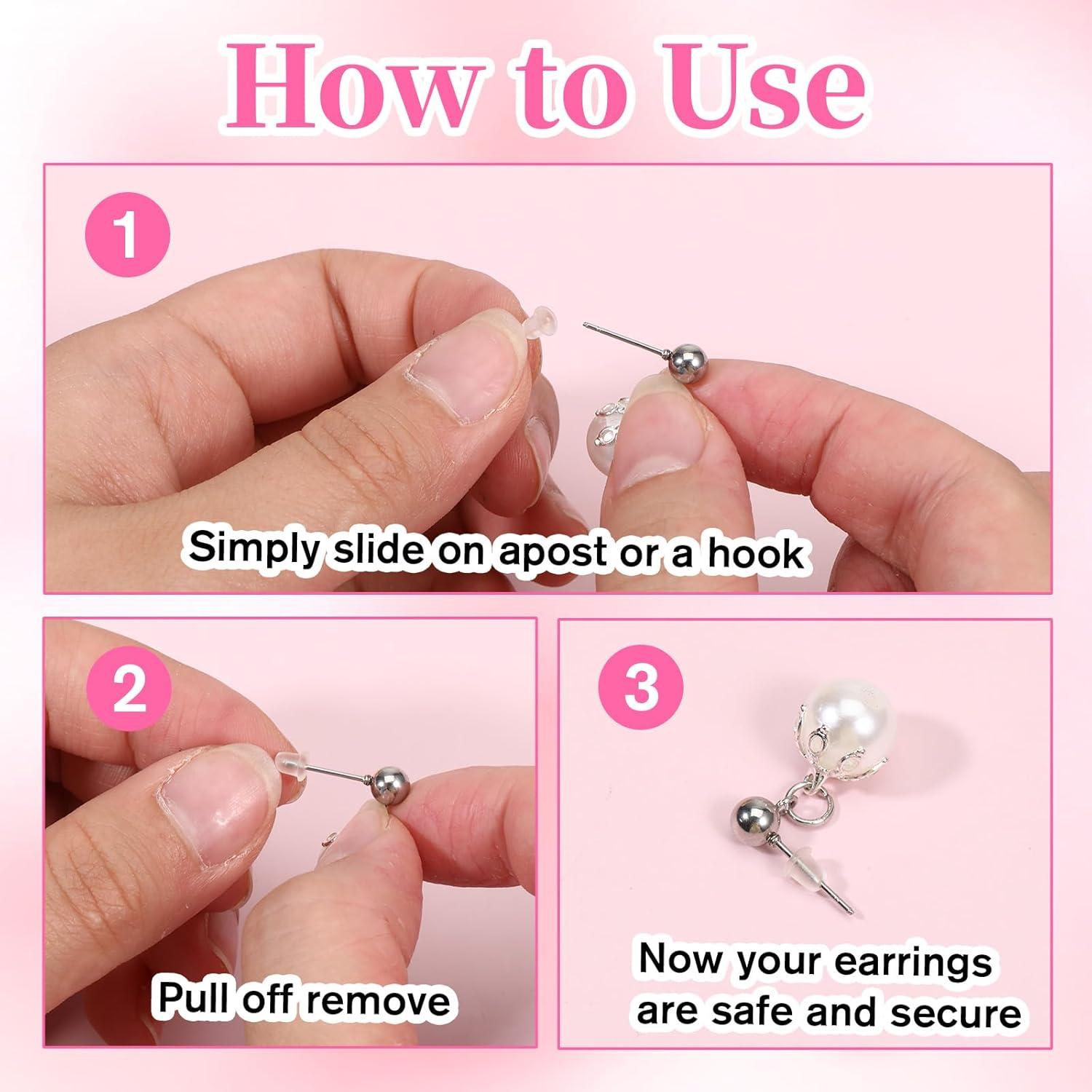 Tapones de Silicona Transparentes Aysatogc - 100 Piezas