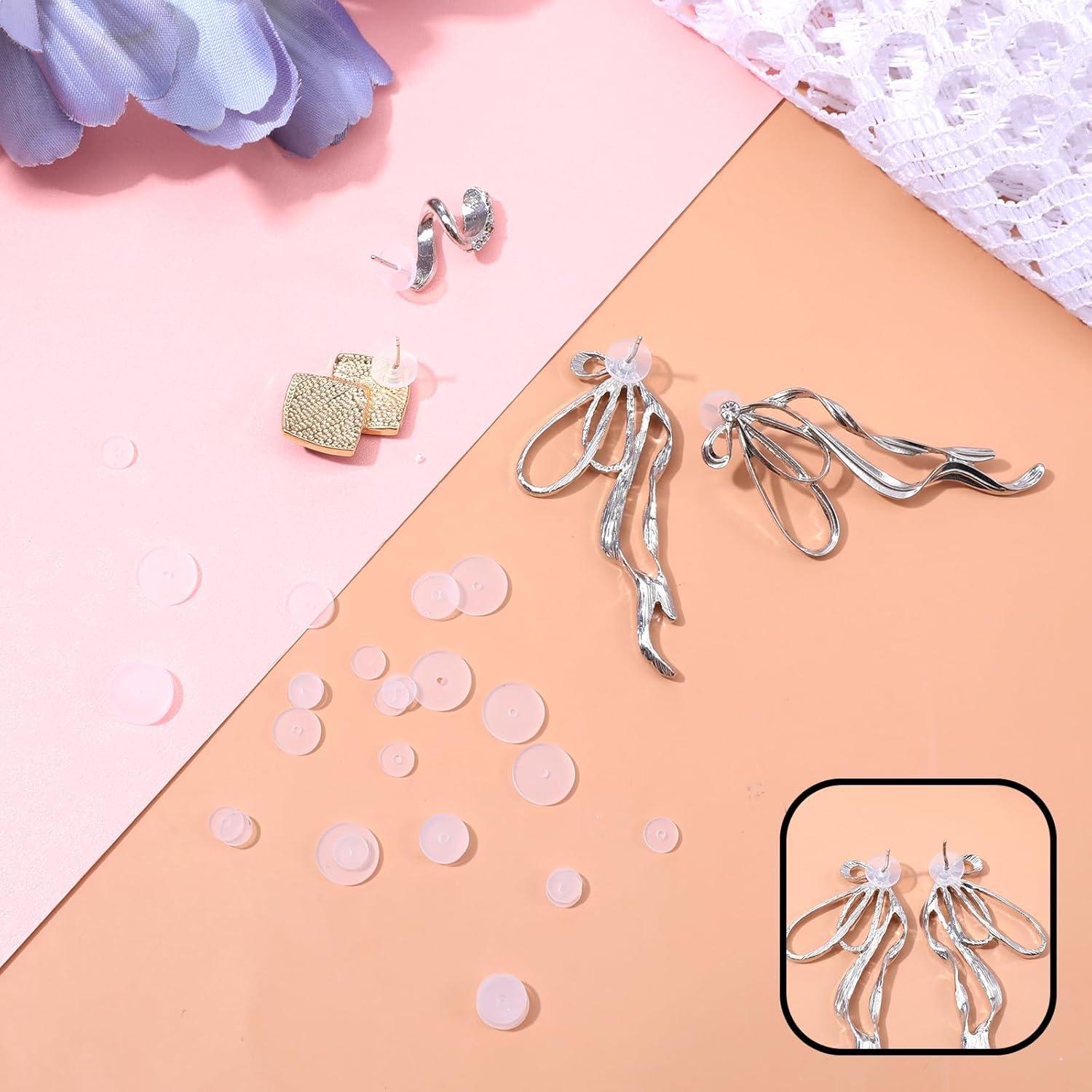 60 Discos de Perforación de Silicona LIQWEI para Aretes