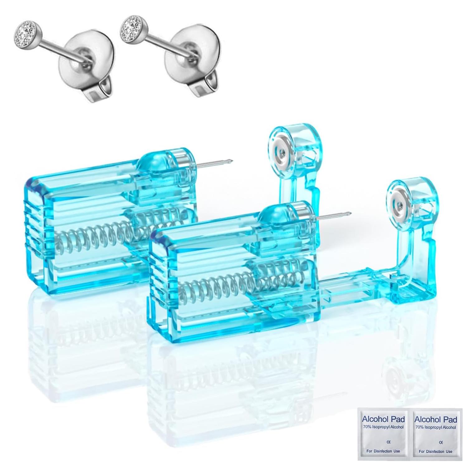 Kit de Perforación de Orejas Perfect Life CC - 2 Pistolas y Pendientes