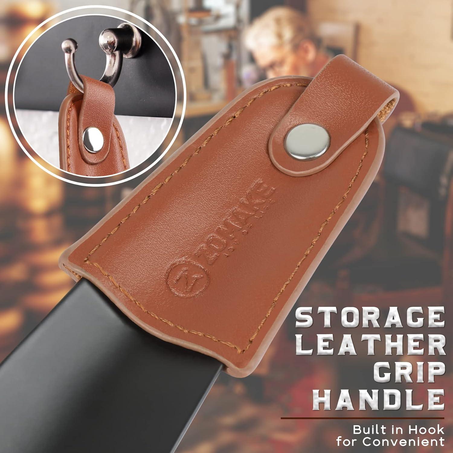 Cuerno de Zapato ZOMAKE de Metal 17 cm Portátil para Viaje