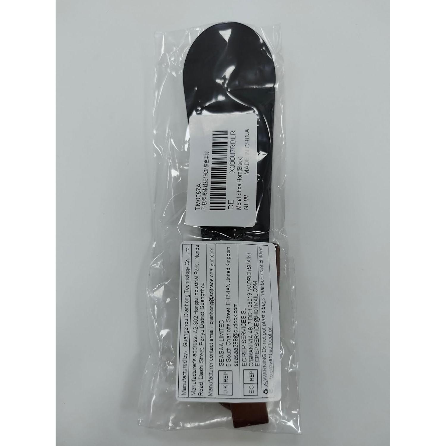 Cuerno de Zapato ZOMAKE de Metal 17 cm Portátil para Viaje