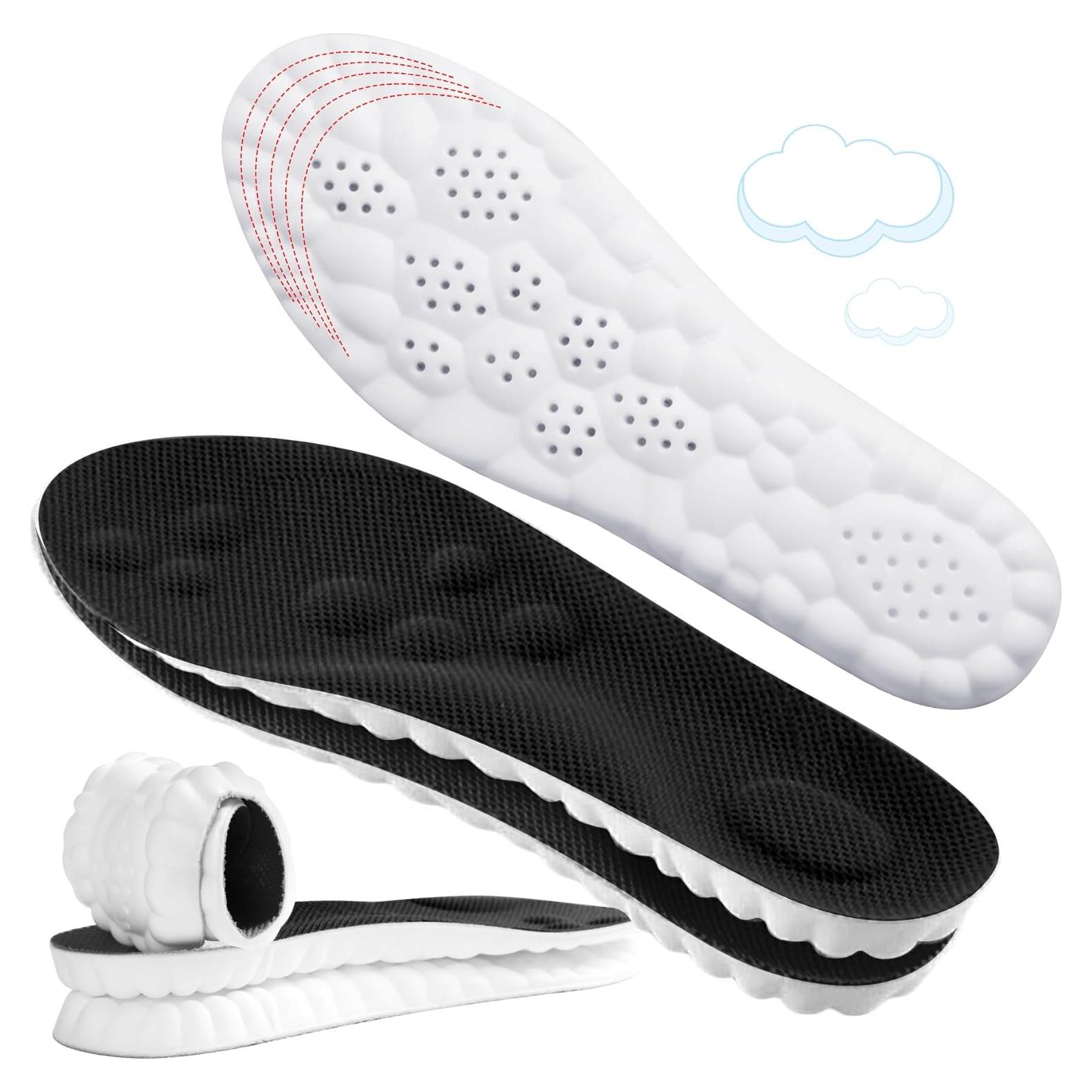 Plantillas de Confort 4D ENLOPQ para Hombres - Espuma Viscoelástica