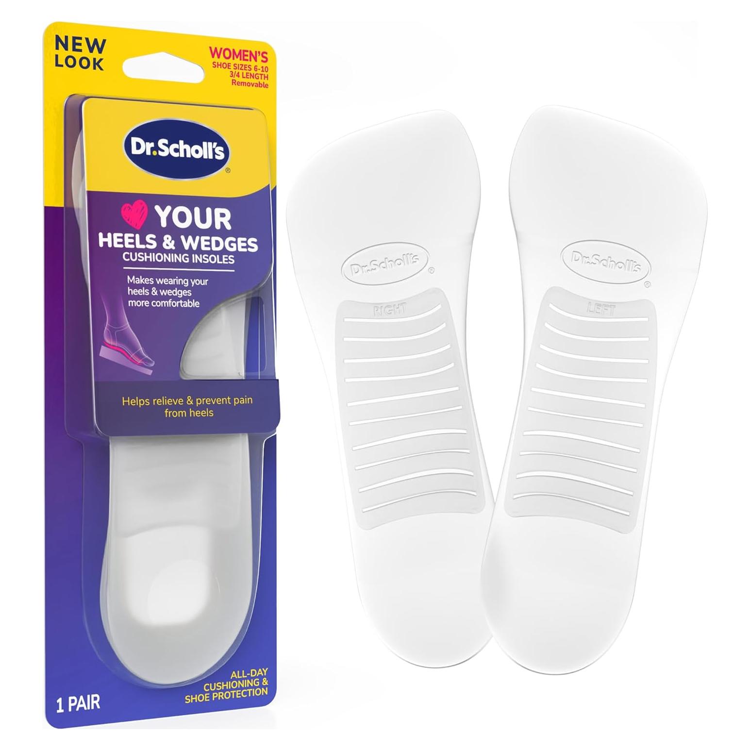 Plantillas Dr. Scholl's 3/4 para Tacones Altos, Comodidad y Soporte