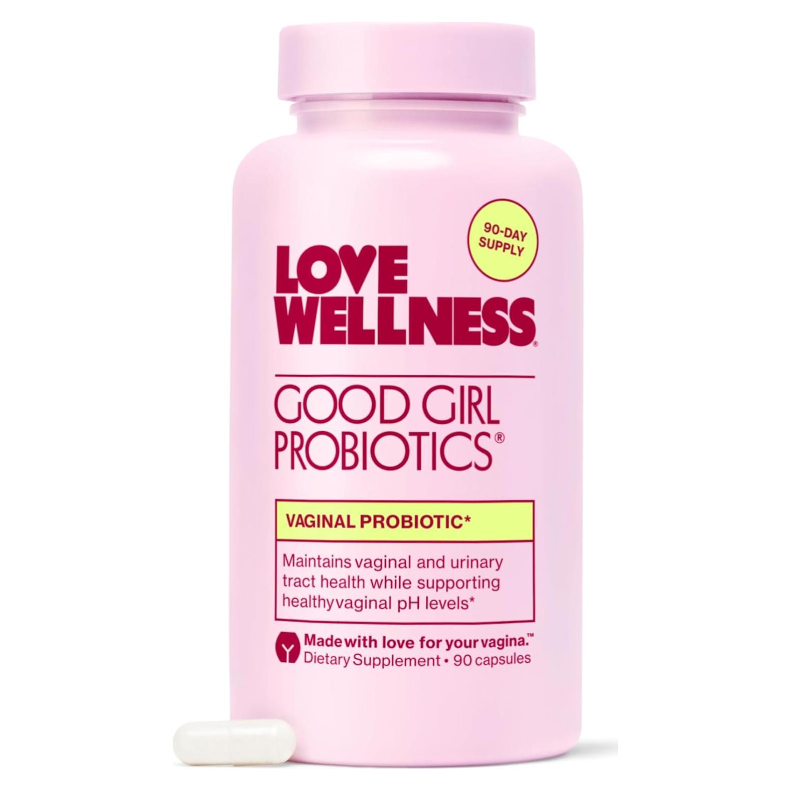 Probioticos Vaginales Love Wellness Good Girl 90 Capsulas