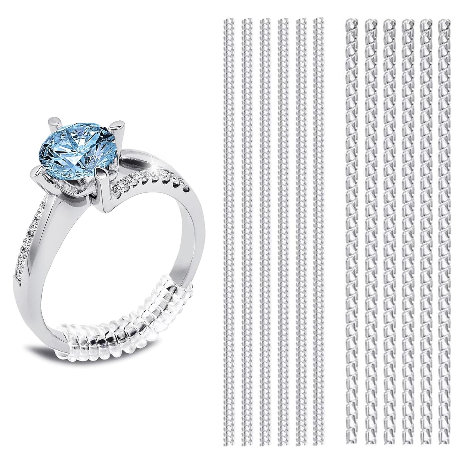 Ajustador de Tamaño de Anillo GUMIKE - 12 Paquetes Silicona