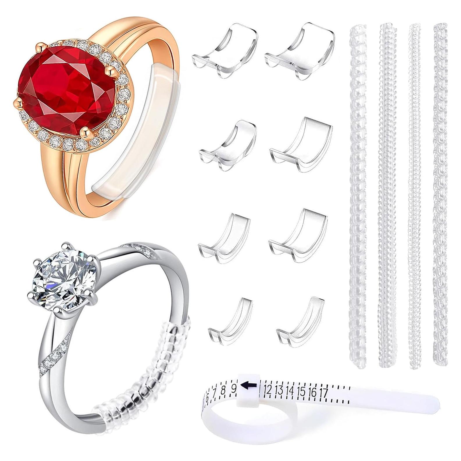 Ajustadores de Anillos Ohiatn 12 Pzs + Cinturón Medidor