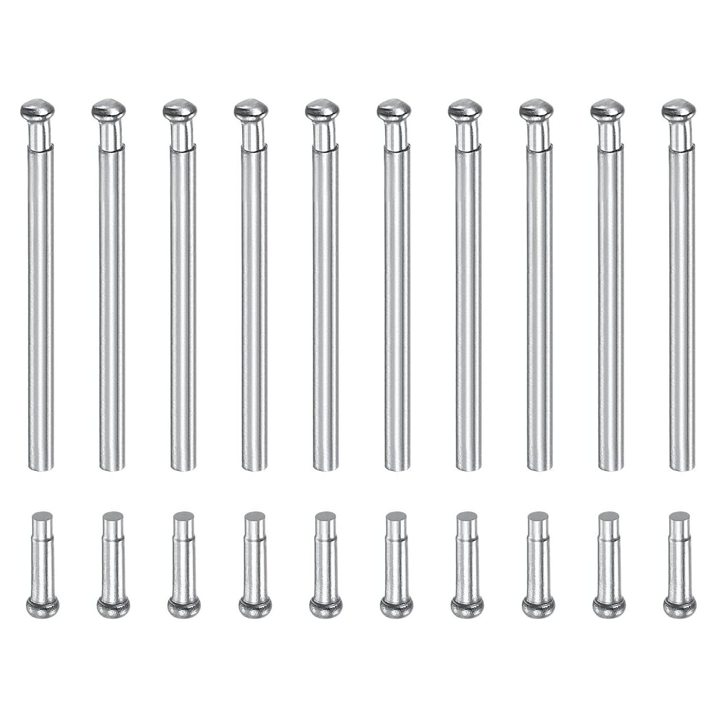 Pasadores de Fricción de Acero Inoxidable uxcell 24x1.2mm