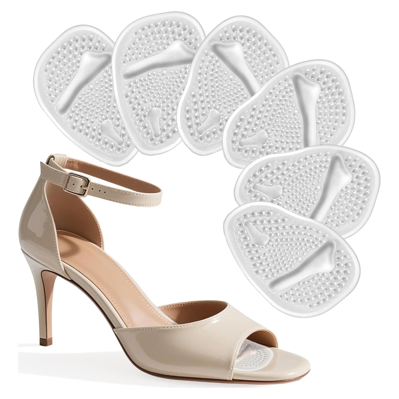 Almohadillas Metatarsales para Mujeres LeaOcaao - 3 Piezas