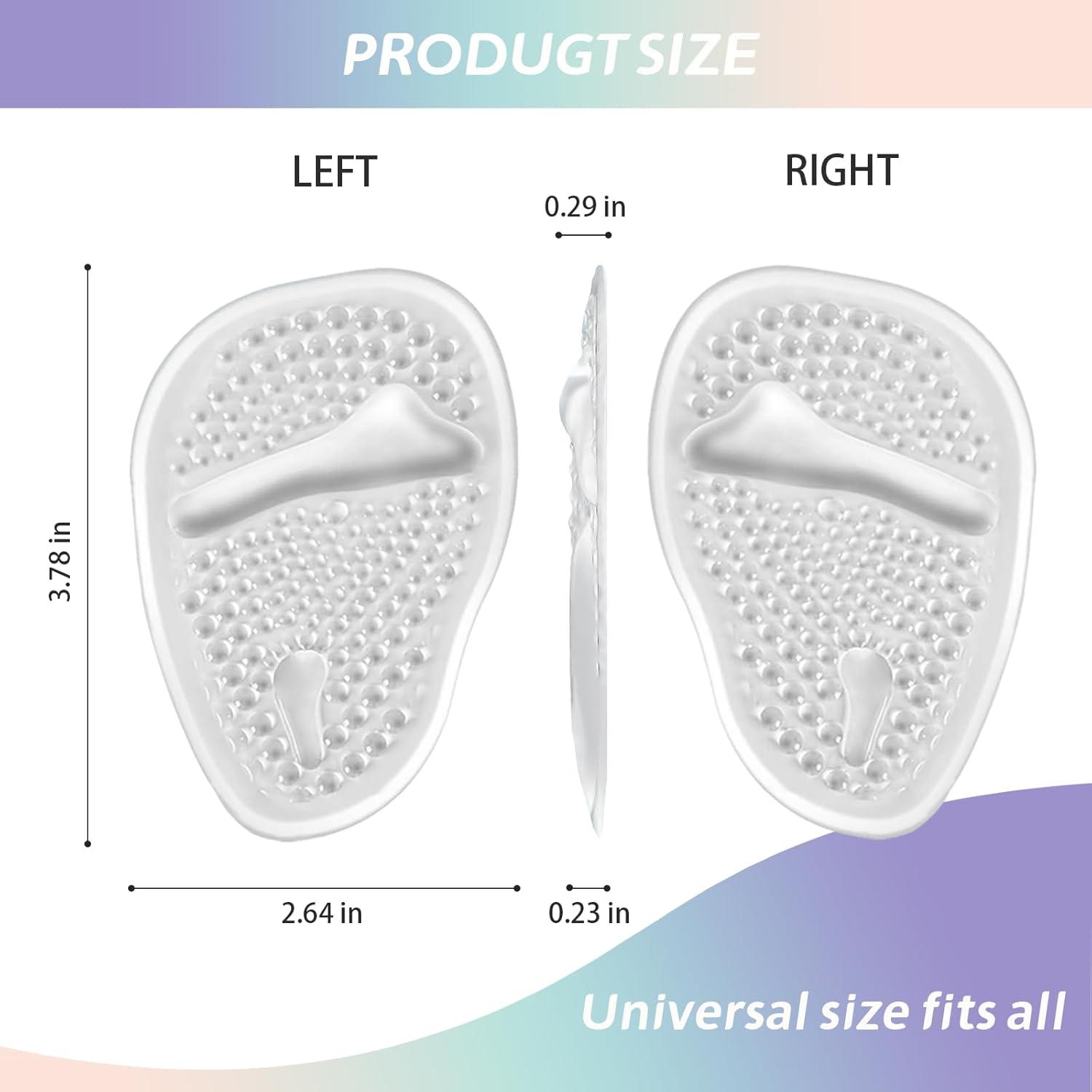 Almohadillas Metatarsales para Mujeres LeaOcaao - 3 Piezas