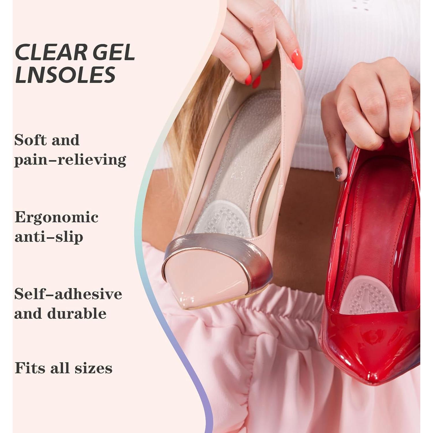 Almohadillas Metatarsales para Mujeres LeaOcaao - 3 Piezas