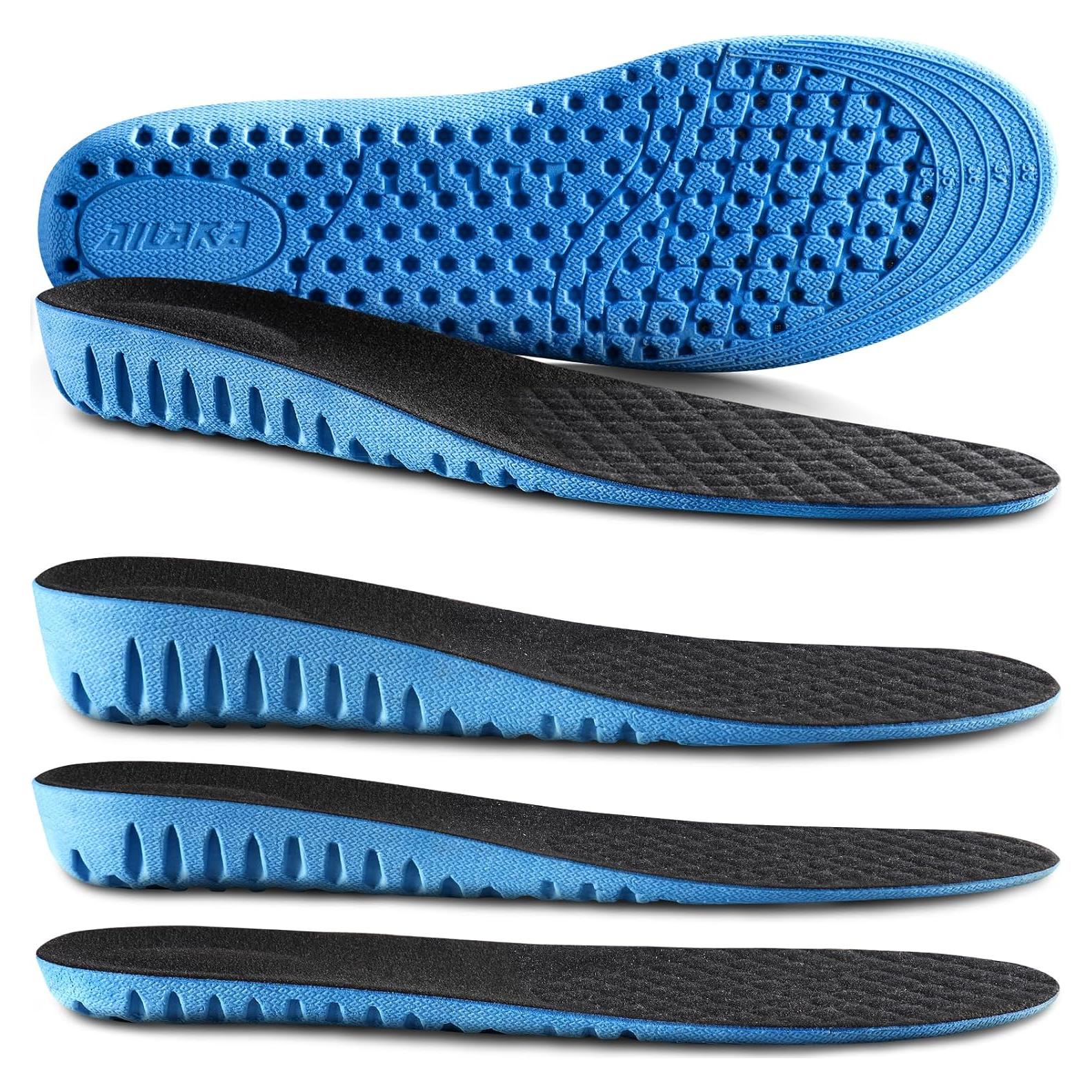 Plantillas Ailaka Aumento de Altura 2.5 cm para Hombres y Mujeres