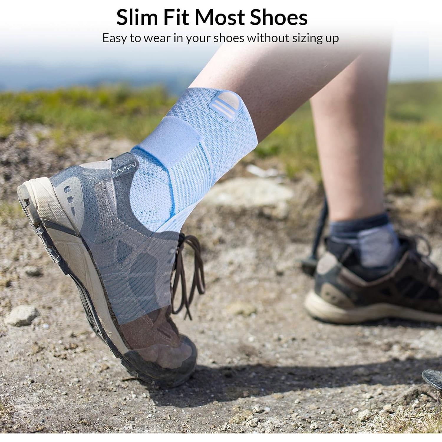 Soporte de Compresión para Tobillo ZOELION Azul Pequeño