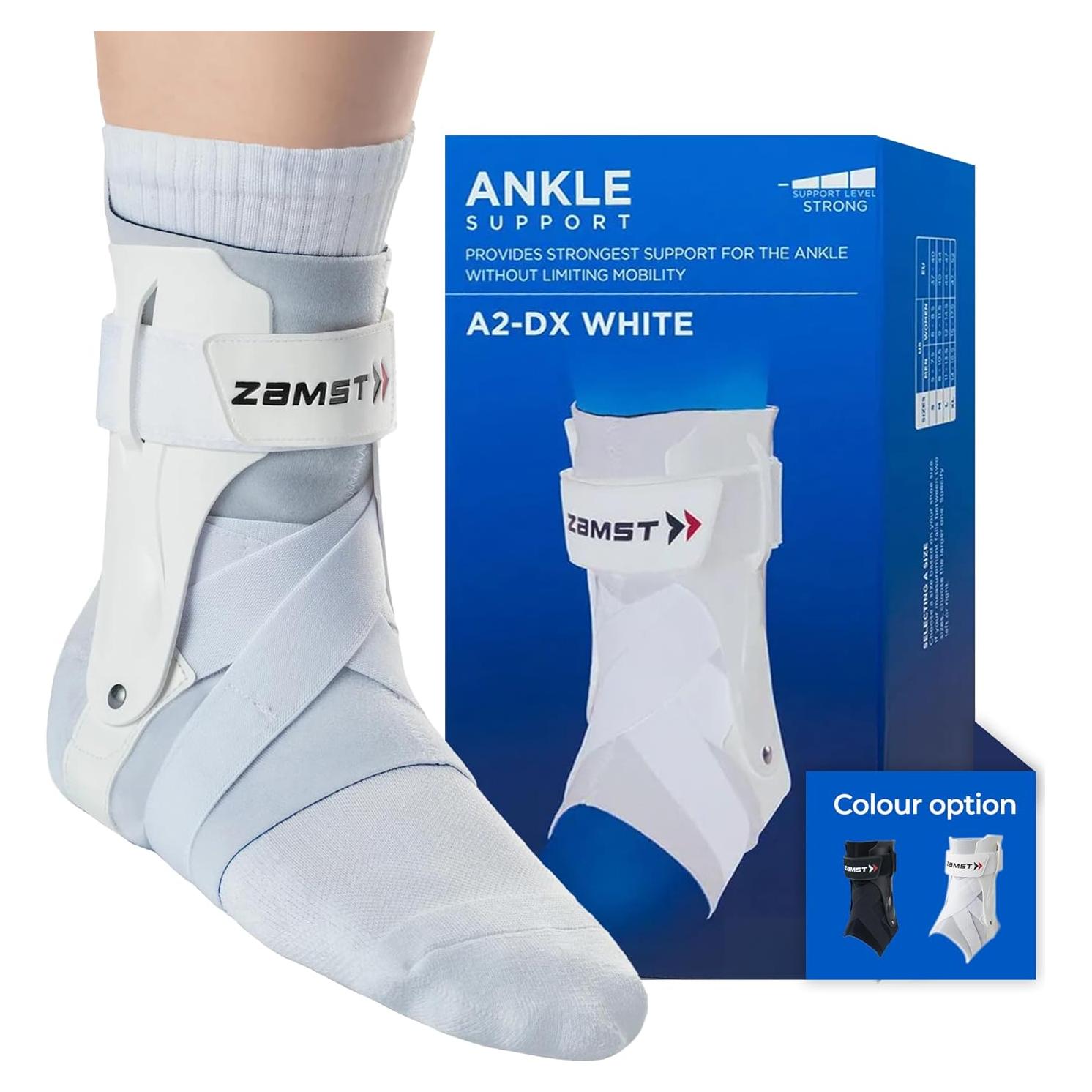 Férula de Tobillo Zamst A2-DX Blanco Mediana Izquierdo