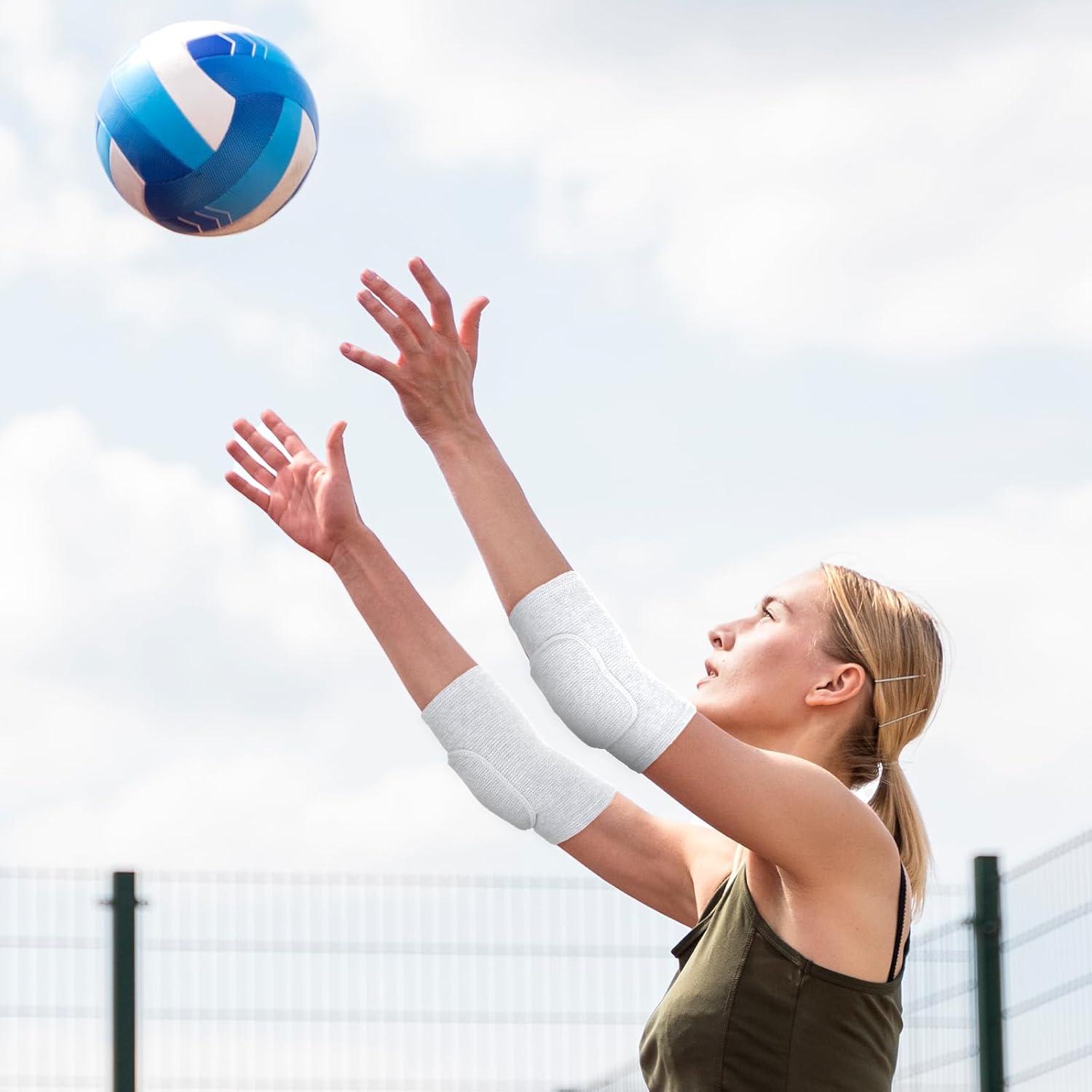 Almohadillas para Codos JIYIN Transpirables Esponja Gruesa