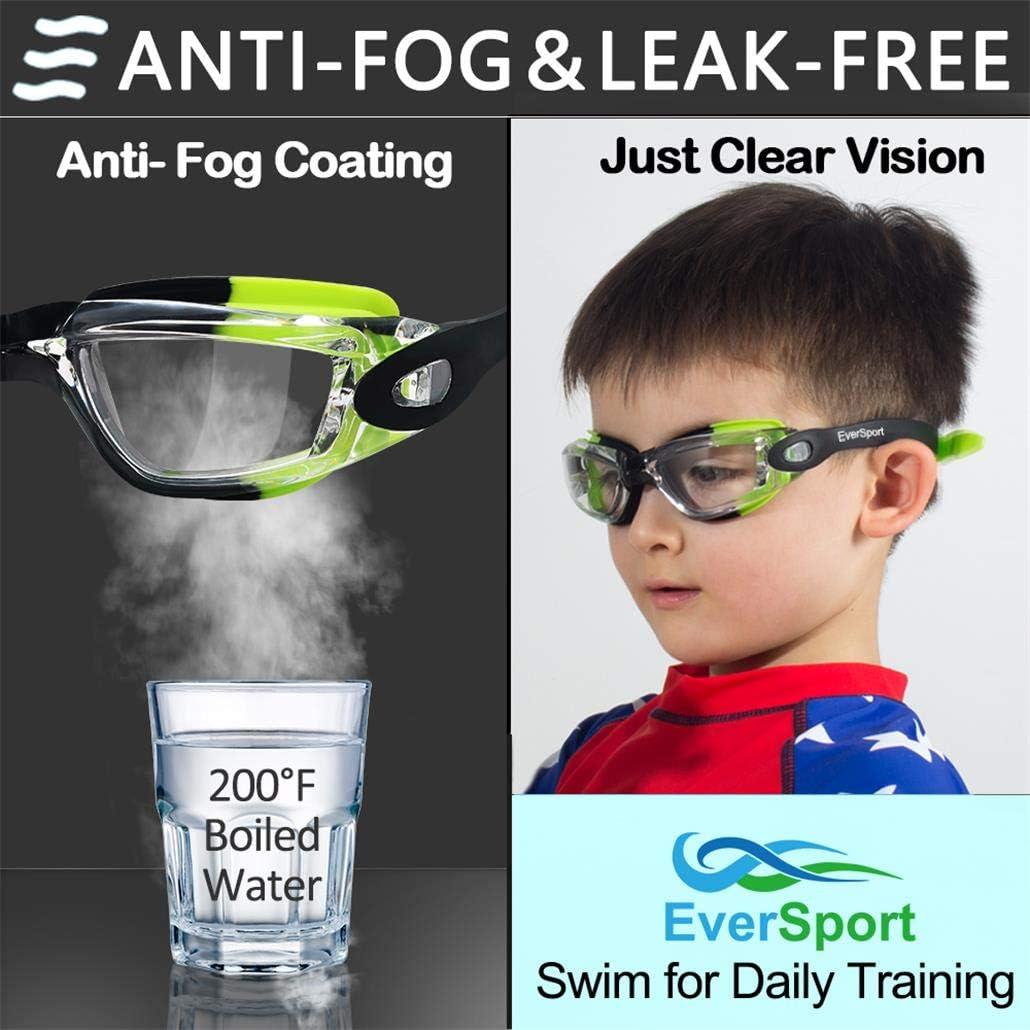 Gafas de Natación EverSport para Niños x2 - Anti-Vaho y UV