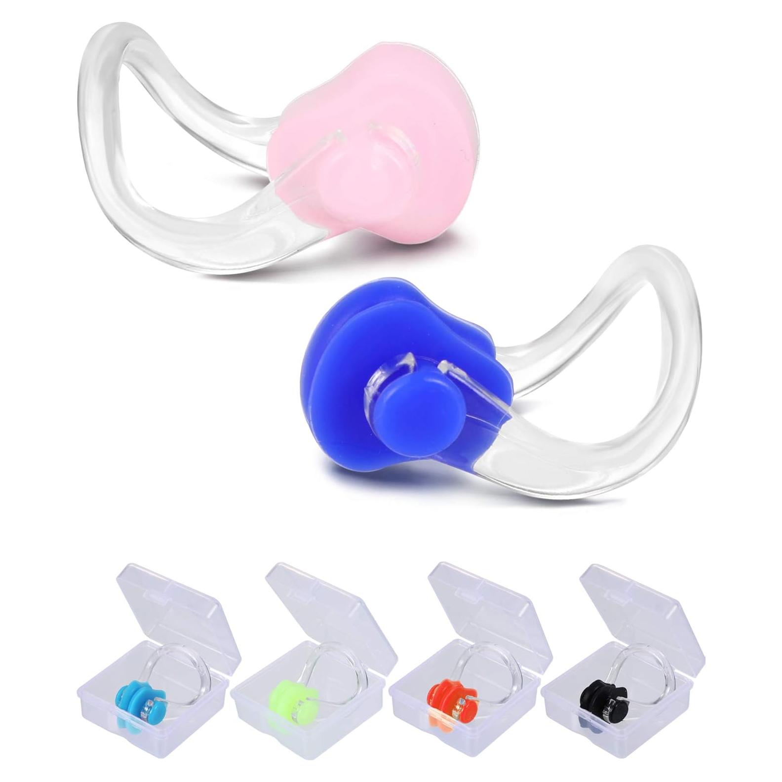 Clip de Nariz Impermeable Yaomiao 6 Piezas Silicona Natación