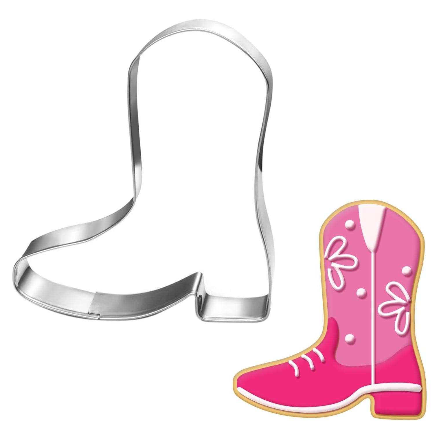 Cortador de Galletas Bota Vaquera LUBTOSMN Acero Inoxidable